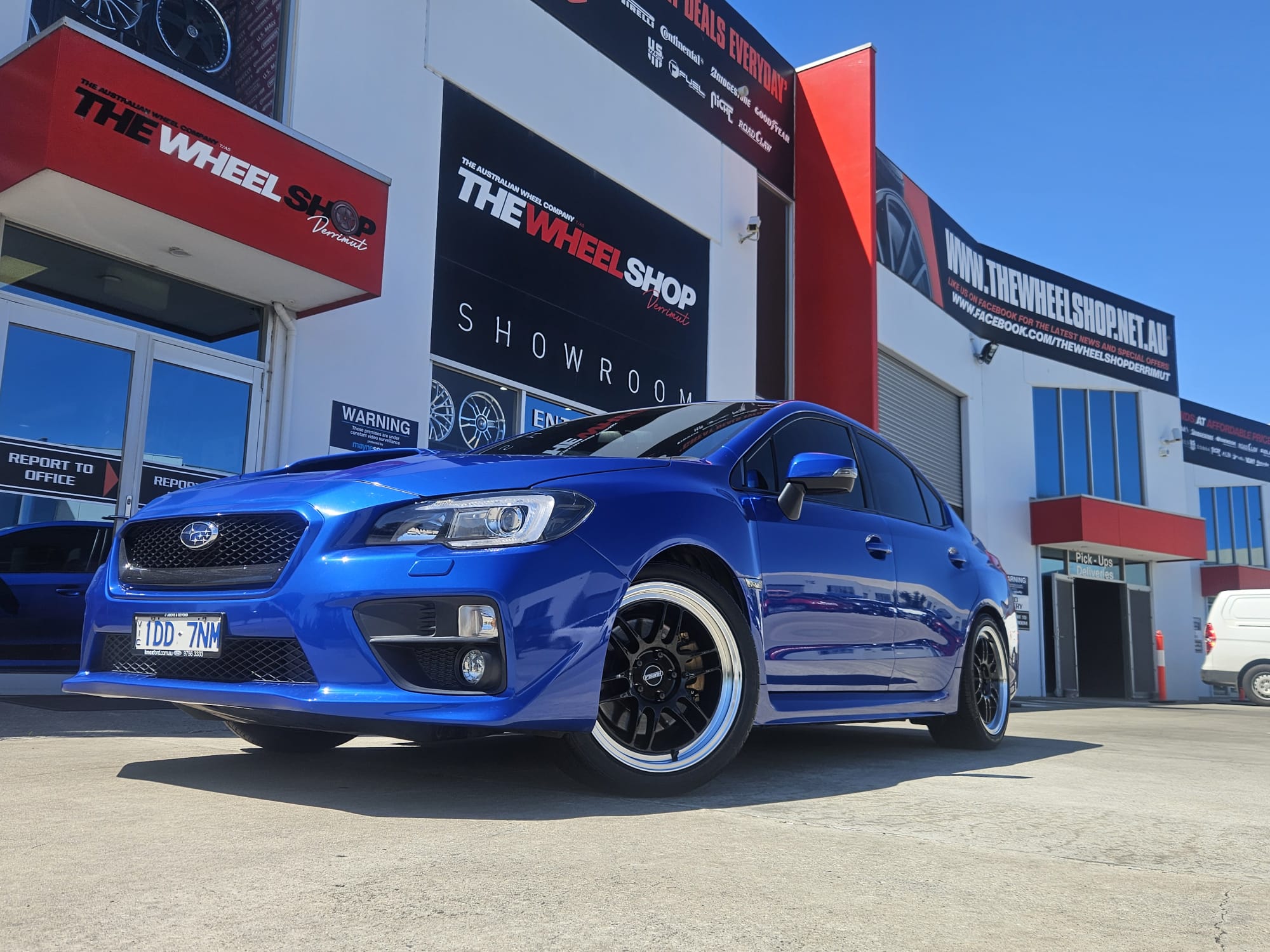 SUBARU WRX WITH HUSSLA WHEELS |  | SUBARU