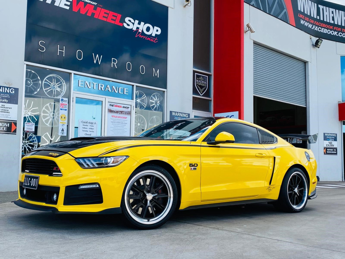 FORD MUSTANG WITH COBRA WHEELS  |  | FORD