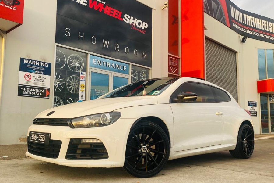 VW SCIROCCO WITH HUSSLA WHEELS |  | VW